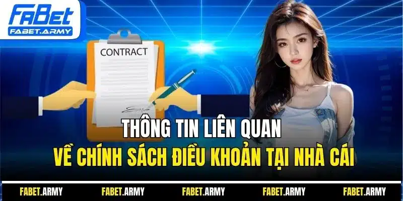 Thông tin liên quan về chính sách điều khoản tại nhà cái